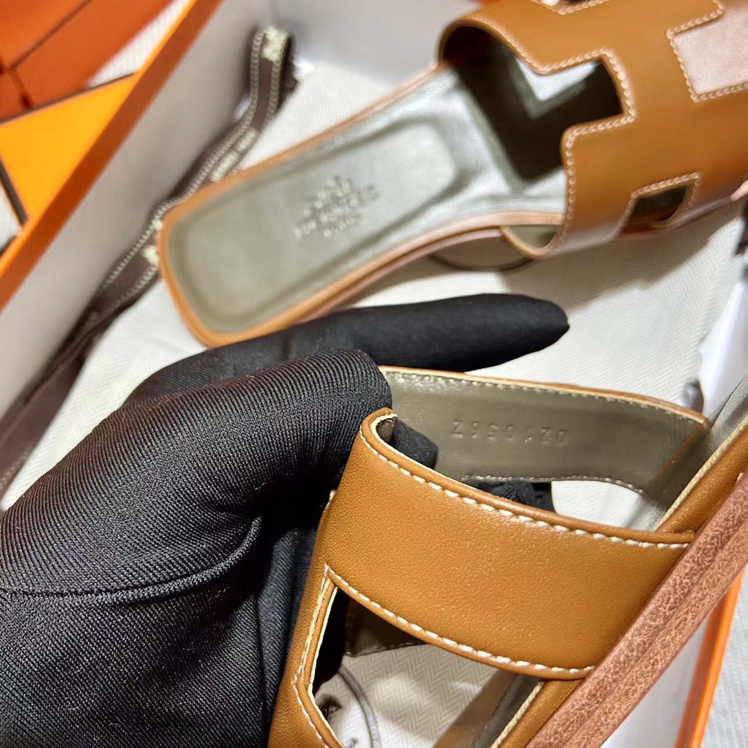 에르메스 올수공 오란 슬리퍼 샌들 스위프트 23